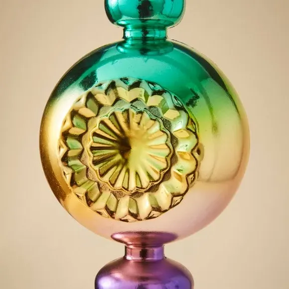 Finial Hanging Decoration - Multicolor, Ombre