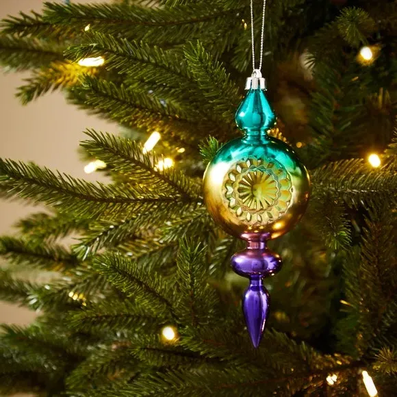 Finial Hanging Decoration - Multicolor, Ombre image