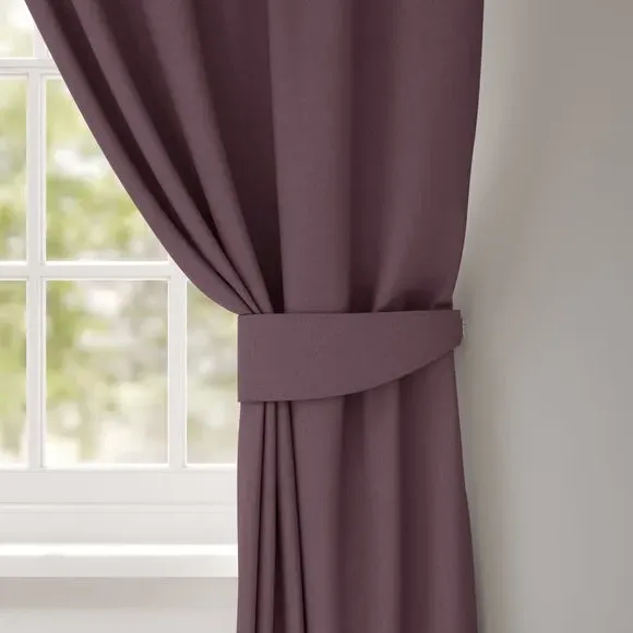 Fire Retardant Curtain Tieback - Fuchsia, Fabric