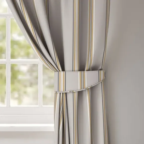 Fire Retardant Curtain Tieback - Ochre
