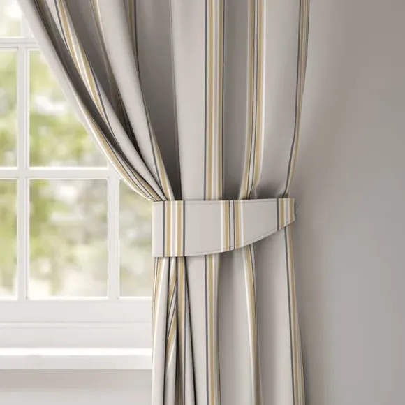 Fire Retardant Curtain Tieback - Ochre
