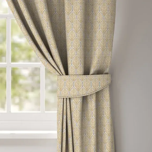 Fire Retardant Curtain Tieback - Ochre