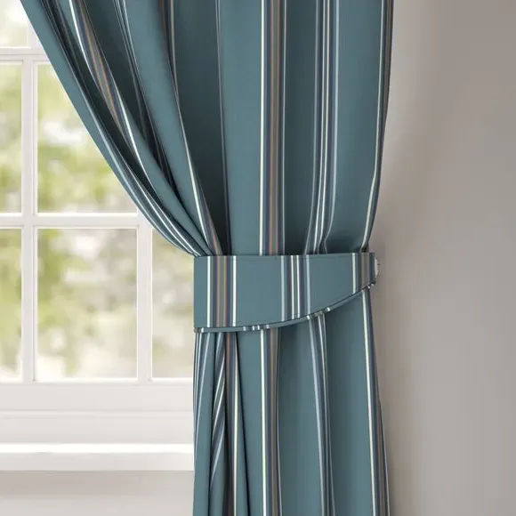 Fire Retardant Curtain Tieback - Peacock