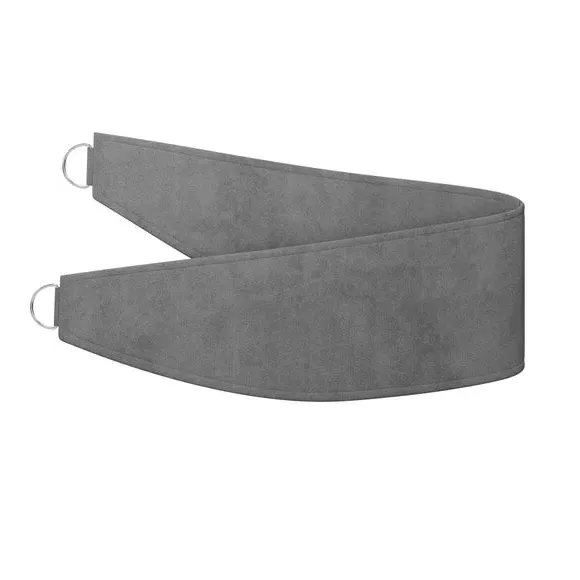 Fire Retardant Curtain Tieback - Pewter, Velour