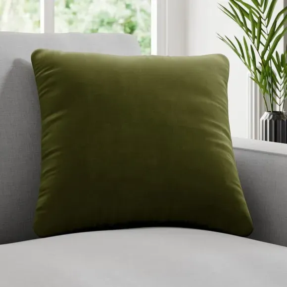 Fire Retardant Cushion Cover - Apple, Velour