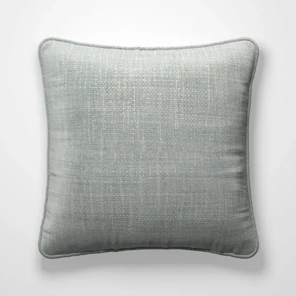 Fire Retardant Cushion Cover - Blue, Textured