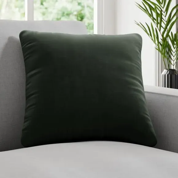 Fire Retardant Cushion Cover - Cedar, Velour