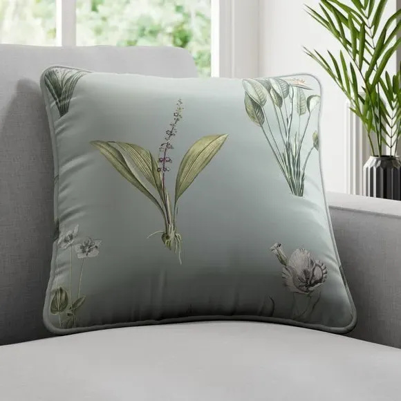 Fire Retardant Cushion Cover - Chalk Blue