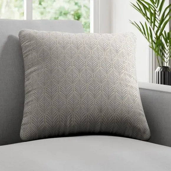 Fire Retardant Cushion Cover - Dove, Fabric image