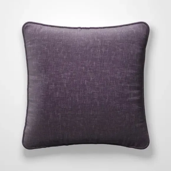 Fire Retardant Cushion Cover - Grape, Textured