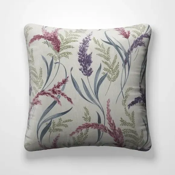 Fire Retardant Cushion Cover - Heather, Floral