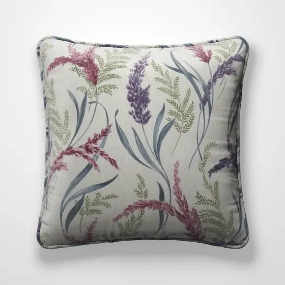 Fire Retardant Cushion Cover - Heather, Floral