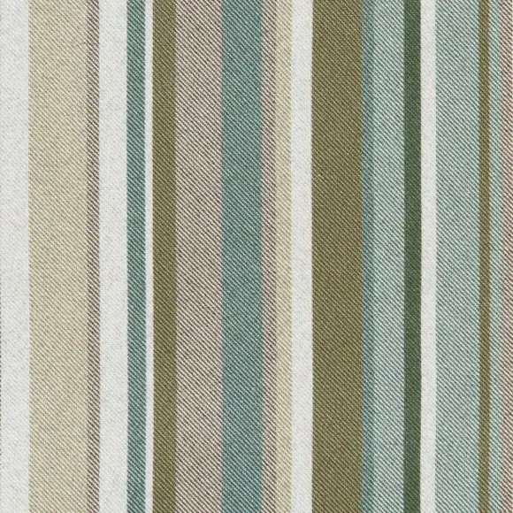 Fire Retardant Cushion Cover - Jade, Striped