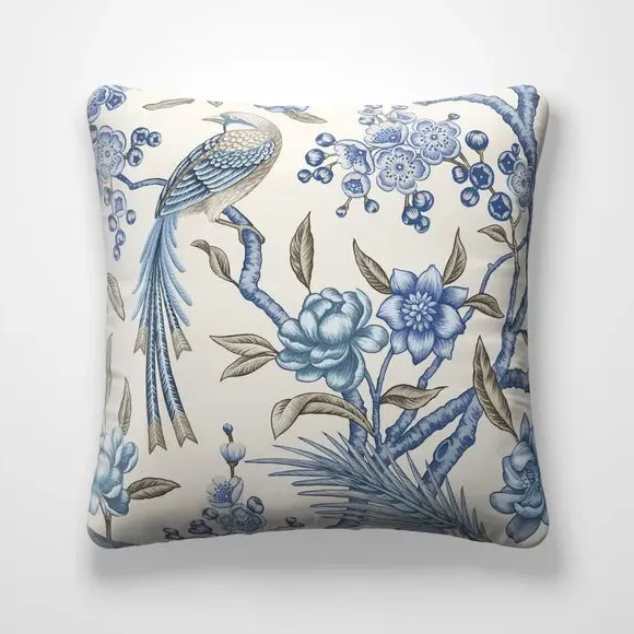 Fire Retardant Cushion Cover - Lapis, Fabric