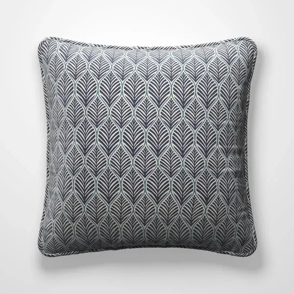 Fire Retardant Cushion Cover - Navy, Fabric