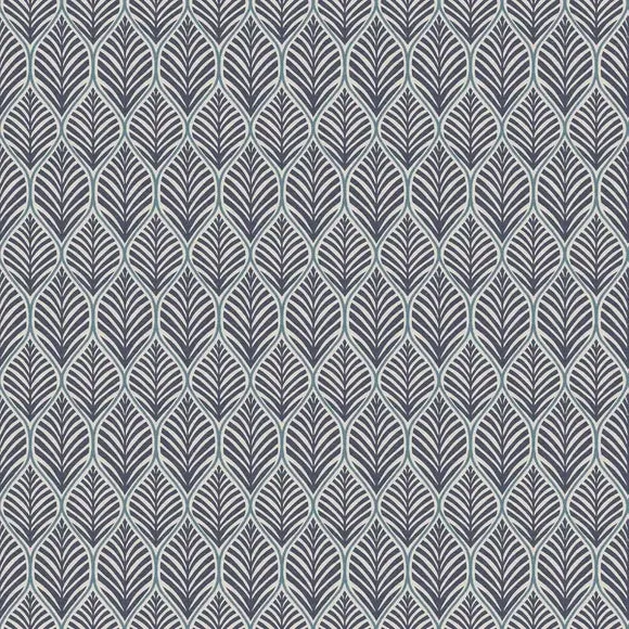 Fire Retardant Cushion Cover - Navy, Fabric