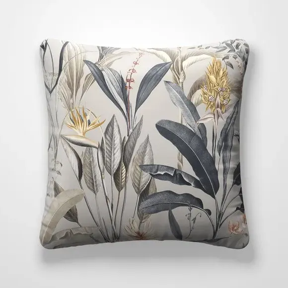 Fire Retardant Cushion Cover - Ochre, Fabric