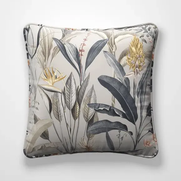Fire Retardant Cushion Cover - Ochre, Fabric