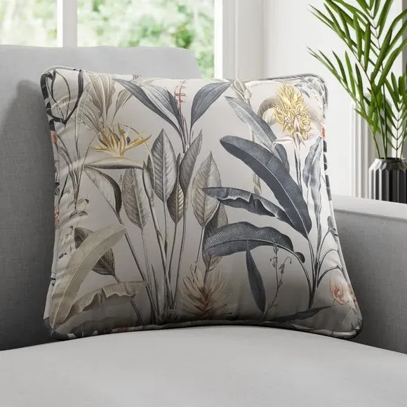 Fire Retardant Cushion Cover - Ochre, Fabric