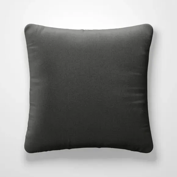 Fire Retardant Cushion Cover - Pewter, Woven