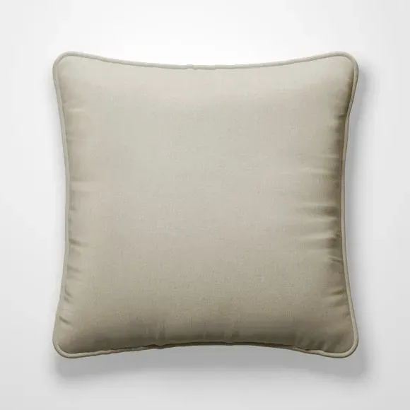 Fire Retardant Cushion Cover - Porcelain, Woven