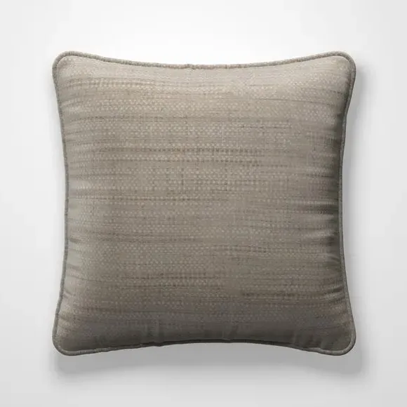 Fire Retardant Cushion Cover - Putty, Textured