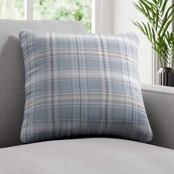 Fire Retardant Cushion Cover - Slate Blue
