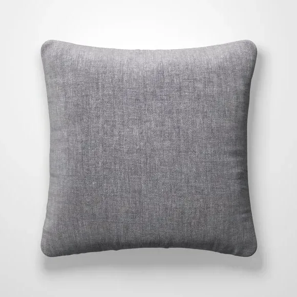 Fire Retardant Cushion Cover - Smoke, Textured