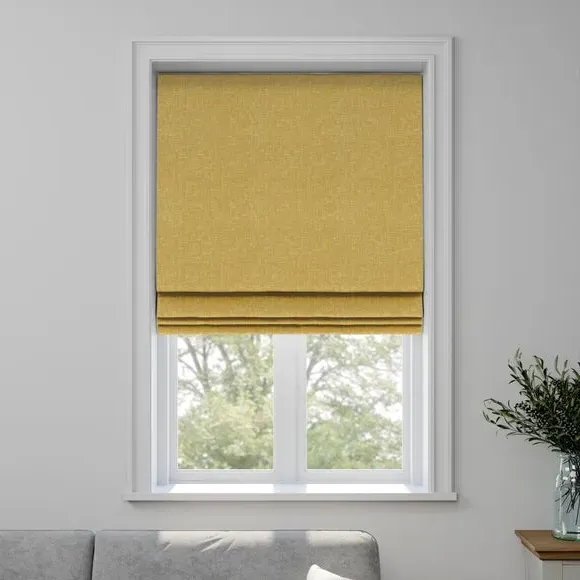 Fire Retardant Roman Blind - Dusk, Textured