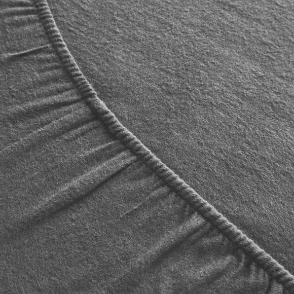 Fitted Sheet Brushed Cotton - Dove