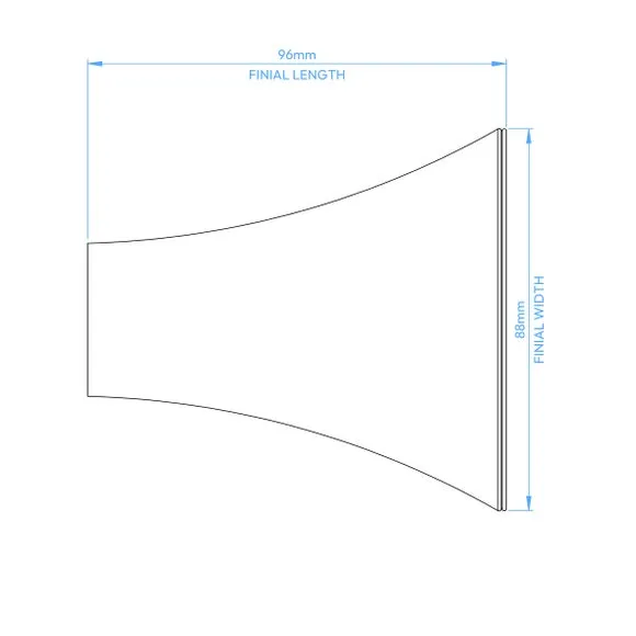 Fixed Curtain Pole with Rings - Cocoa, Metal