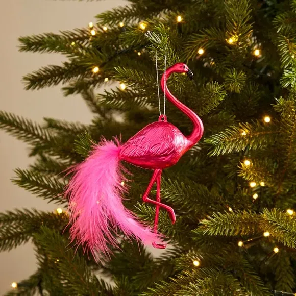 Flamingo Hanging Decoration - Pink