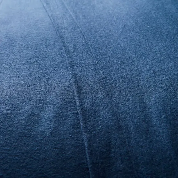 Flat Sheet Brushed Cotton - Navy