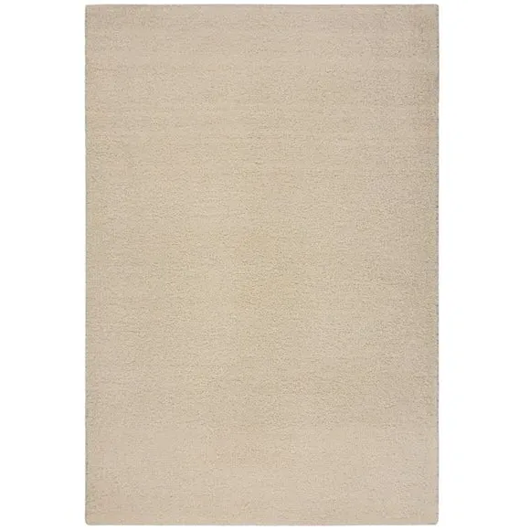 Flatweave Wool Rug - Ivory, New Zealand Wool