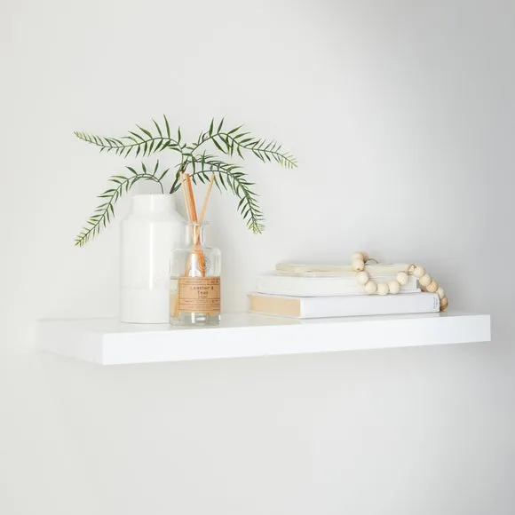 Floating Shelf - White image