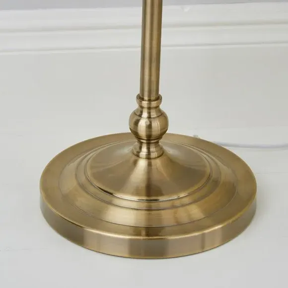 Floor Lamp Base - Antique Brass