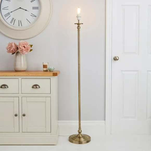 Floor Lamp Base - Antique Brass image