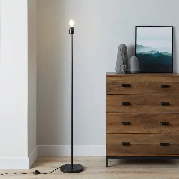 Floor Lamp Base - Black, Metal image