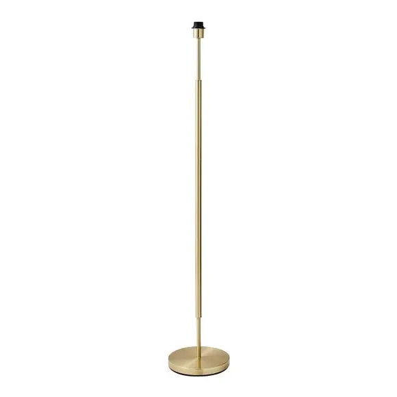 Floor Lamp Base with Switch - Brass, Metal