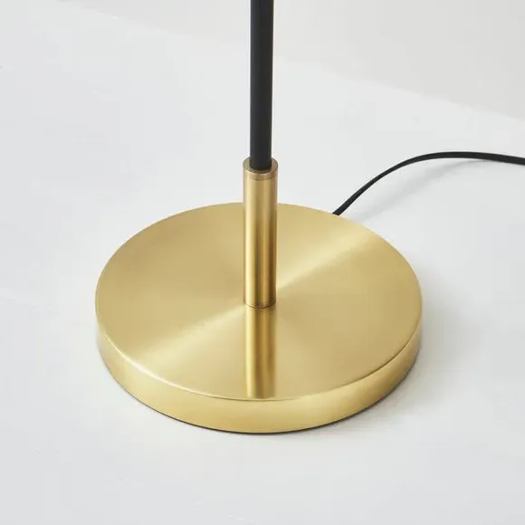 Floor Lamp Base with Switch - Gold, Metal