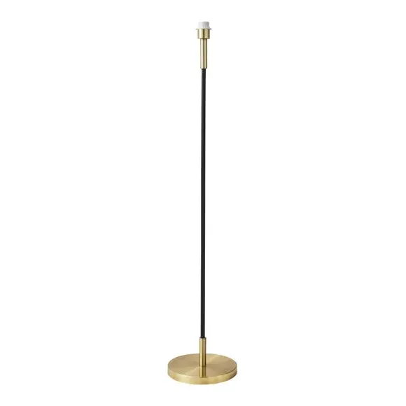 Floor Lamp Base with Switch - Gold, Metal