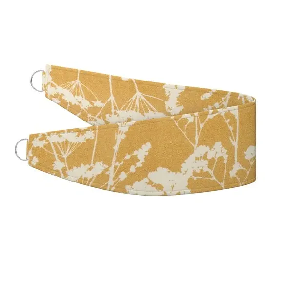 Floral Curtain Tieback - Marigold, Cotton