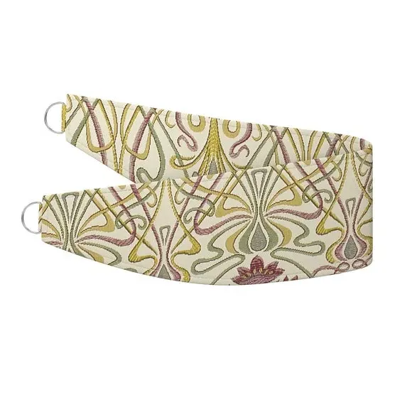 Floral Curtain Tieback - Mulberry