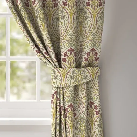 Floral Curtain Tieback - Mulberry
