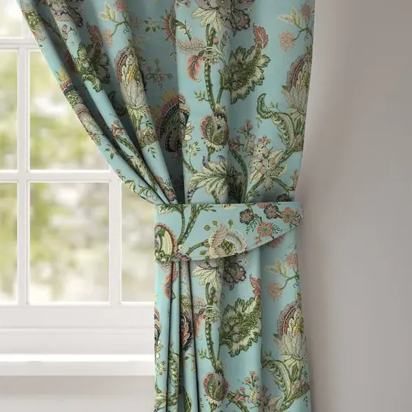 Floral Curtain Tieback - Spa image
