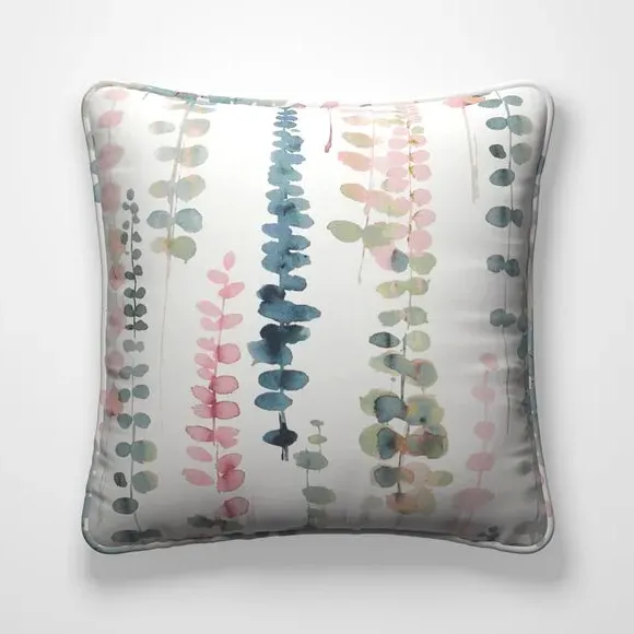 Floral Cushion Cover - Blush