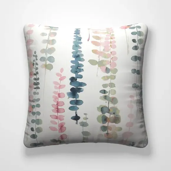 Floral Cushion Cover - Blush