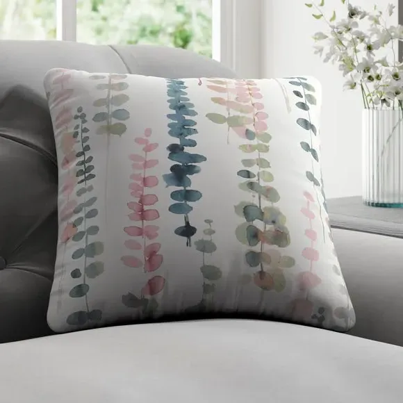 Floral Cushion Cover - Blush image