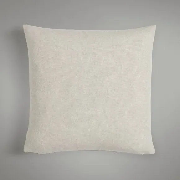 Floral Cushion Cover - Grey, Cotton