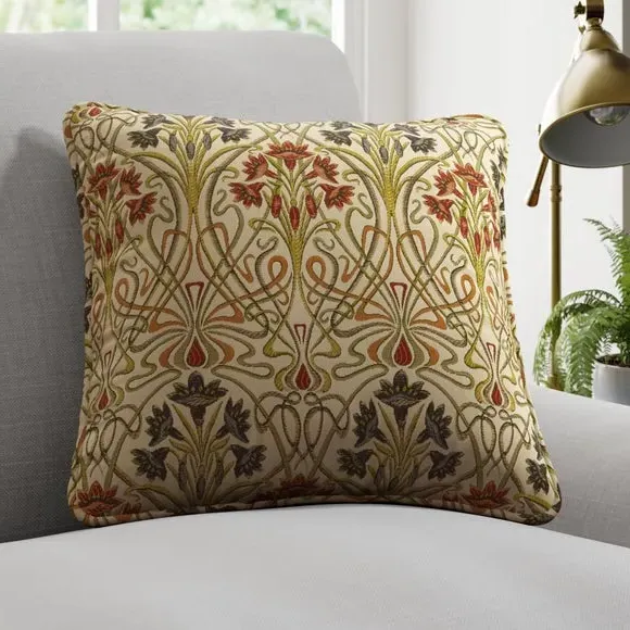 Floral Cushion Cover - Jewel